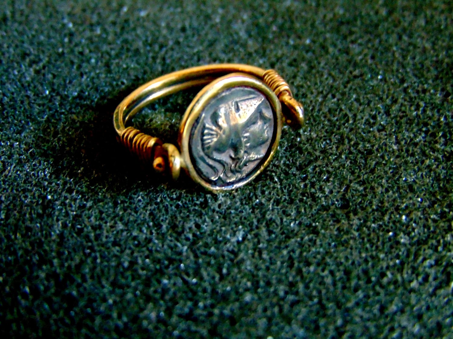 Greek coin ring deals