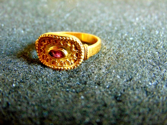 Boho Style Big Size Natural Stone Ring, Oval Round Jadeite Ring, Large –  Shanali Jewelry