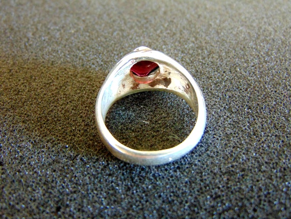 Mens Garnet Ring Mens Gemstone Ring Pinky Ring Men Sterling Silver Pinky Ring Stone Signet Ring Mens Signet Ring Signet Ring Man Etsy Australia