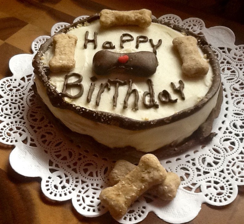 dog cookie cake