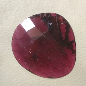 Granato/sfaccettato/pietra preziosa/cabochon/fatto a mano/dimensioni 30X28X5 MM Per la creazione di gioielli SKU G-2 / Creazione di gioielli