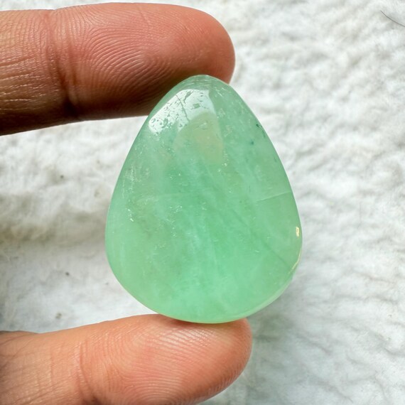 Natural Emerald Gemstone Cabochon – Oval, Pear & Square Shapes