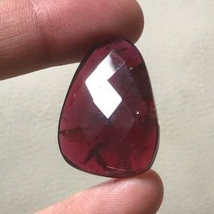 Granato/sfaccettato/pietra preziosa/cabochon/fatto a mano/dimensioni 30X20X5 MM Per la creazione di gioielli SKU G-8 / Creazione di gioielli