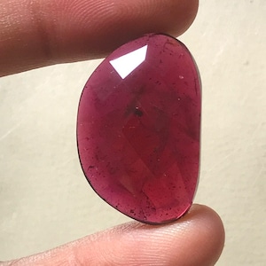 Granato/sfaccettato/pietra preziosa/cabochon/fatto a mano/dimensioni 29X19X6 MM Per la creazione di gioielli SKU G-4 / Creazione di gioielli