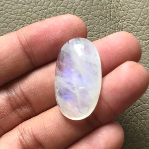 Regenboogmaansteen cabochon ovale vorm | Sieraden maken