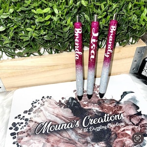 Solid or Ombre Glitter Pen