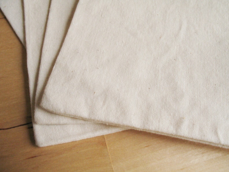 Small Plain Muslin Bag 4 X 6 Hand Stamped Muslin Etsy