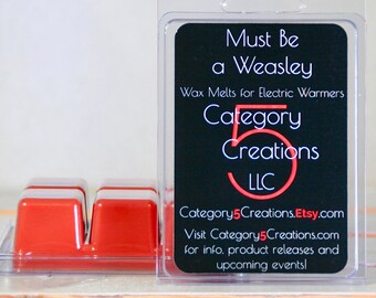 Must Be a Weasley Wax Tarts – ParaSoy Wax Blend for Electric Warmers – Nerd-Pocalypse Series – Category 5 Original Blend