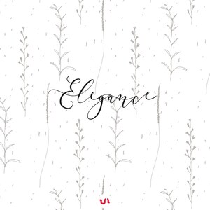 Wildfower Backgrounds, Floral Pattern, Hand-drawn, Digital Paper ...