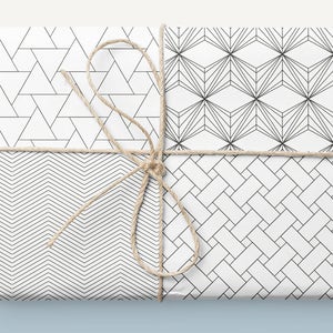 Wzory geometryczne, tło, papier cyfrowy, papier do scrapbookingu, wzory minimalistyczne, papier do druku, cyfrowe cliparty, wzór do druku, linie