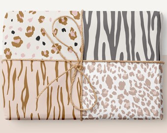 Safari Animal prints, animal skin backgrounds, digital papers, leopard, giraffe, crocodile, tiger, pattern, zebra, scrapbook paper, clipart