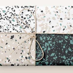 Terrazzo Backgrounds, motif terrazzo, clipart de plancher, papier numérique, papiers imprimables, fond numérique, scrapbooking, impressions de planificateur