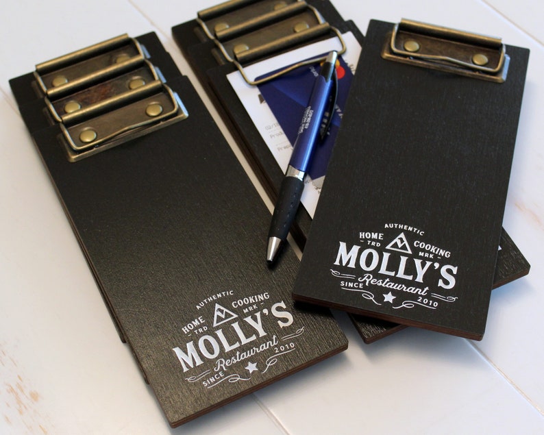 Check Presenters Wood Mini Clipboard OAK Wood Check Etsy