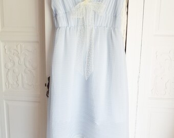 light blue pastel dress
