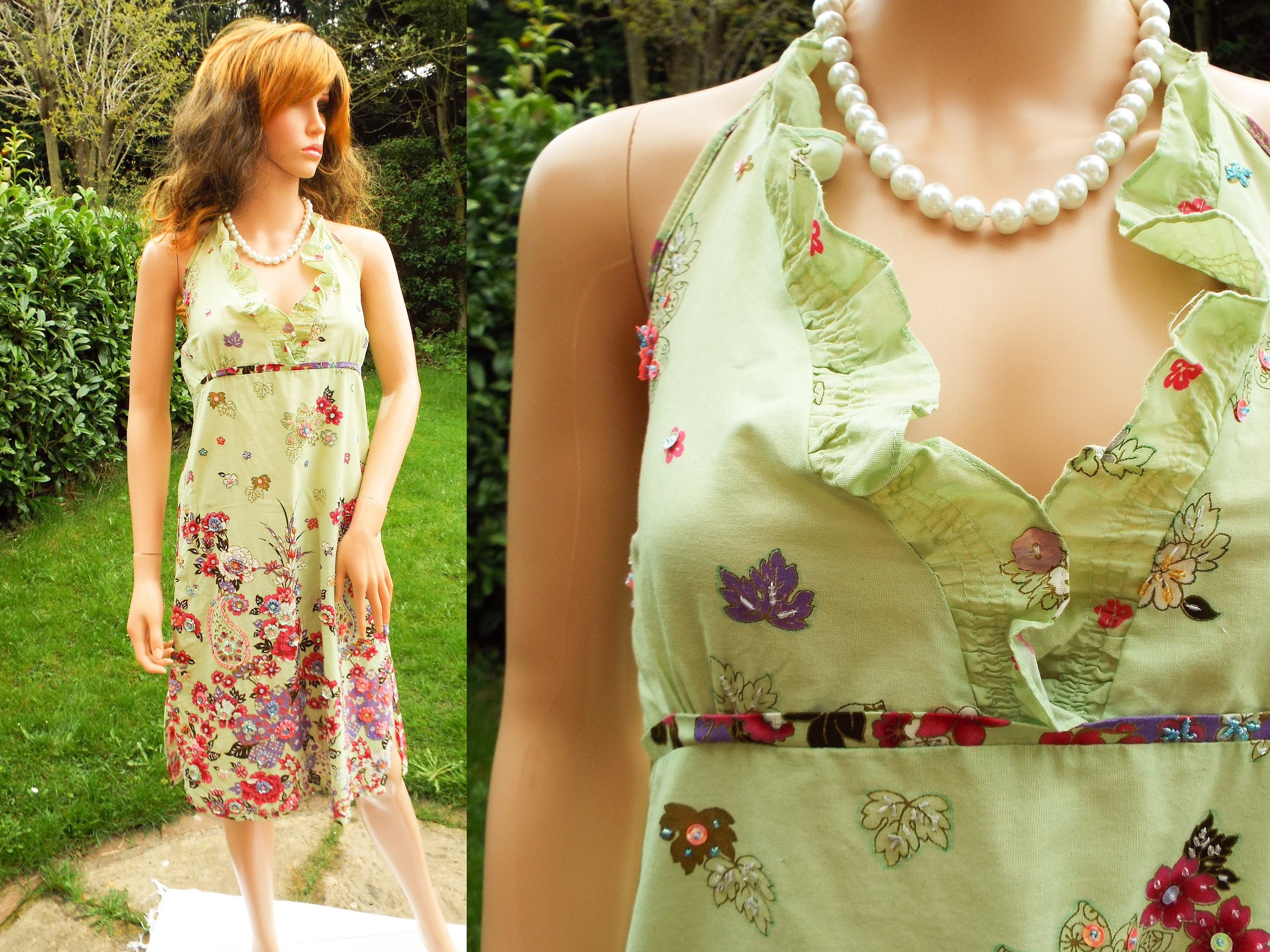 bright pink sequin dress