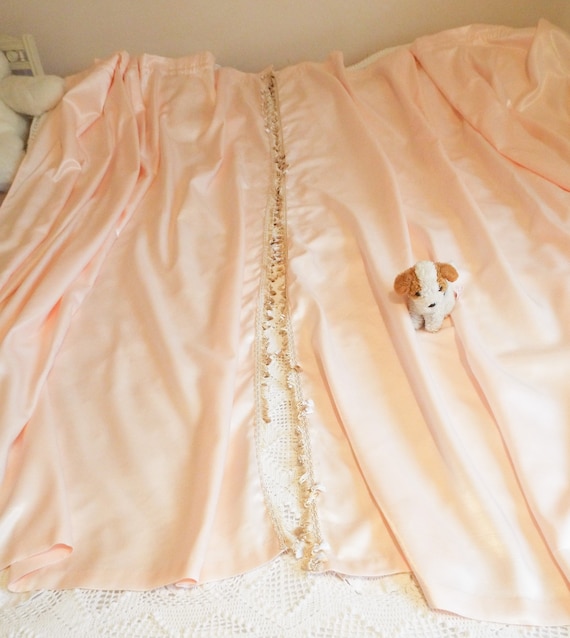 New Pale Pink Satin Curtains Pastel Pink Faux Silk Curtains Etsy UK