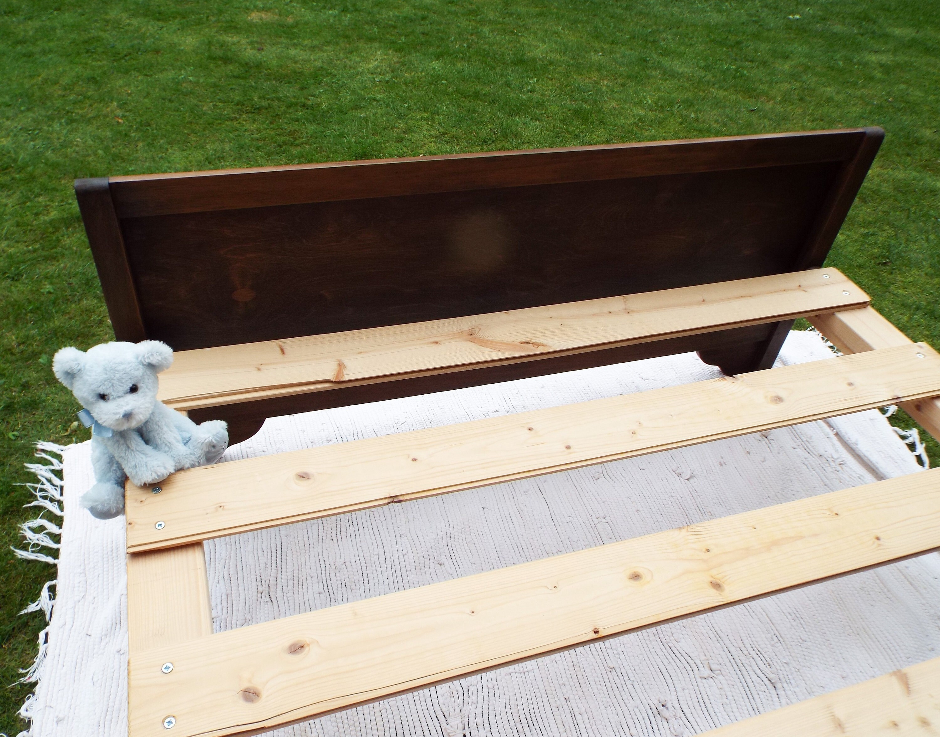 Vintage Mid Century moderne Sendebett restauriert 1960er Jahre | Etsy