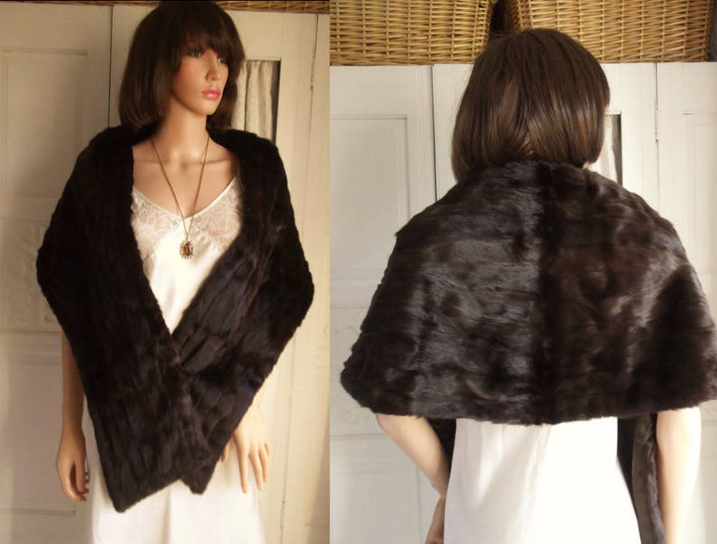 1920s fur wrap