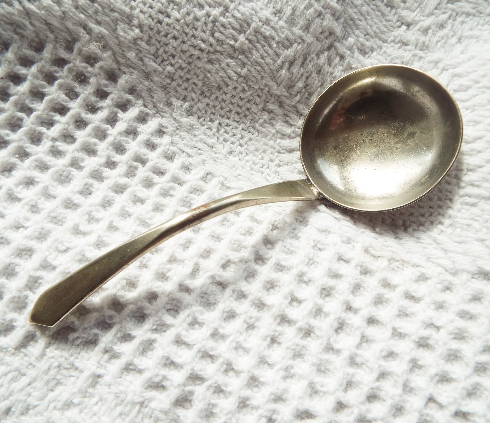 Antique silver plated sauce ladle Small ladle Silver sauce Etsy