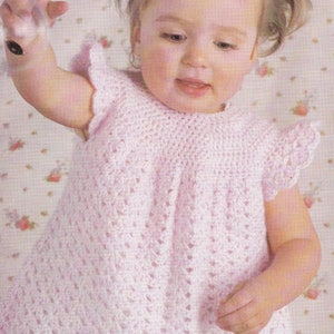 Vestidos a ganchillo para bebes hotsell