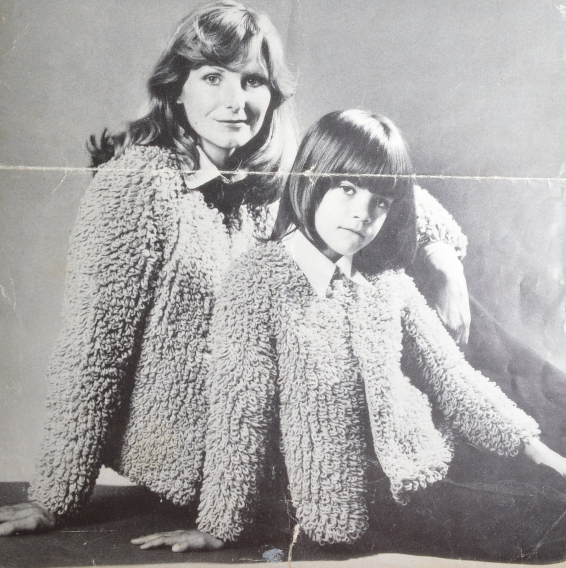 PDF Loopy Jacket Sizes Loop Vintage Knitting Pattern Pdf INSTANT ...