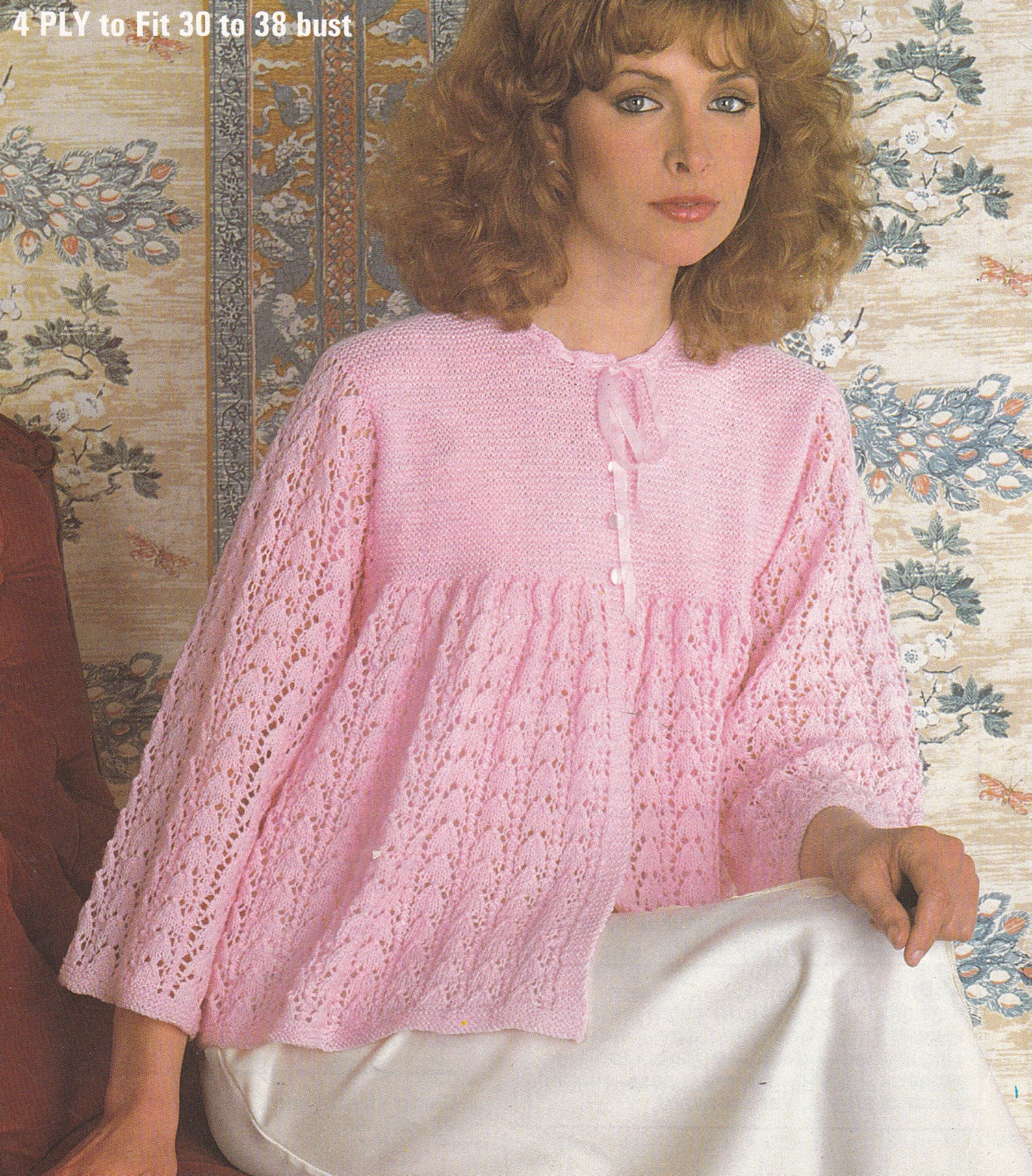 PDF womens bedjacket vintage knitting pattern bed jacket 30 Etsy