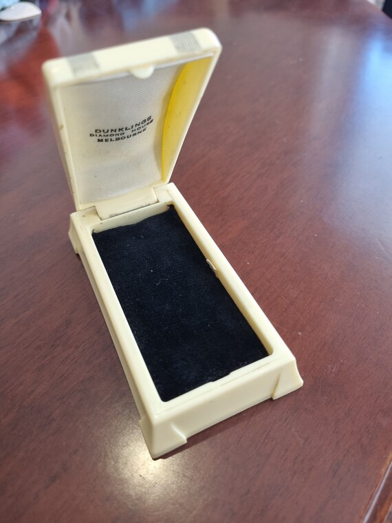 Vintage Rectangular Bakelite Jewellery Display Box - image 4