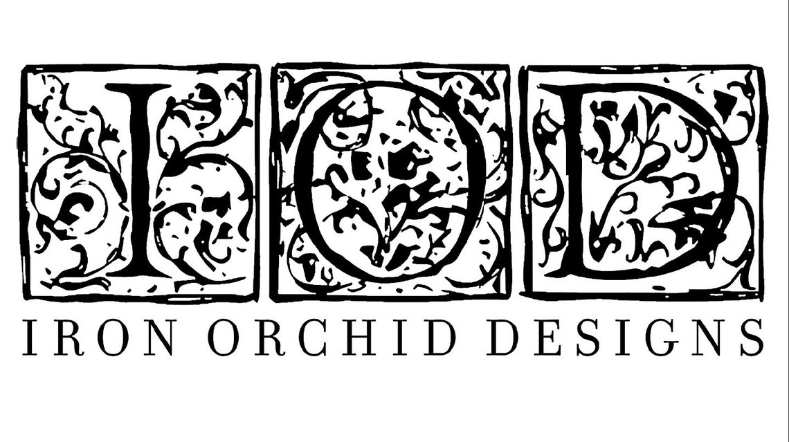 Iron Orchid Designs lover of Flowers Transfer Etsy