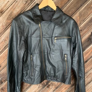 Vera pelle leather coat discount