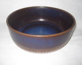 Vintage Scandinavian Art Pottery a KASKAD Bowl by artist Berit Ternell for Upsala Ekeby Gefle Sweden 1960s