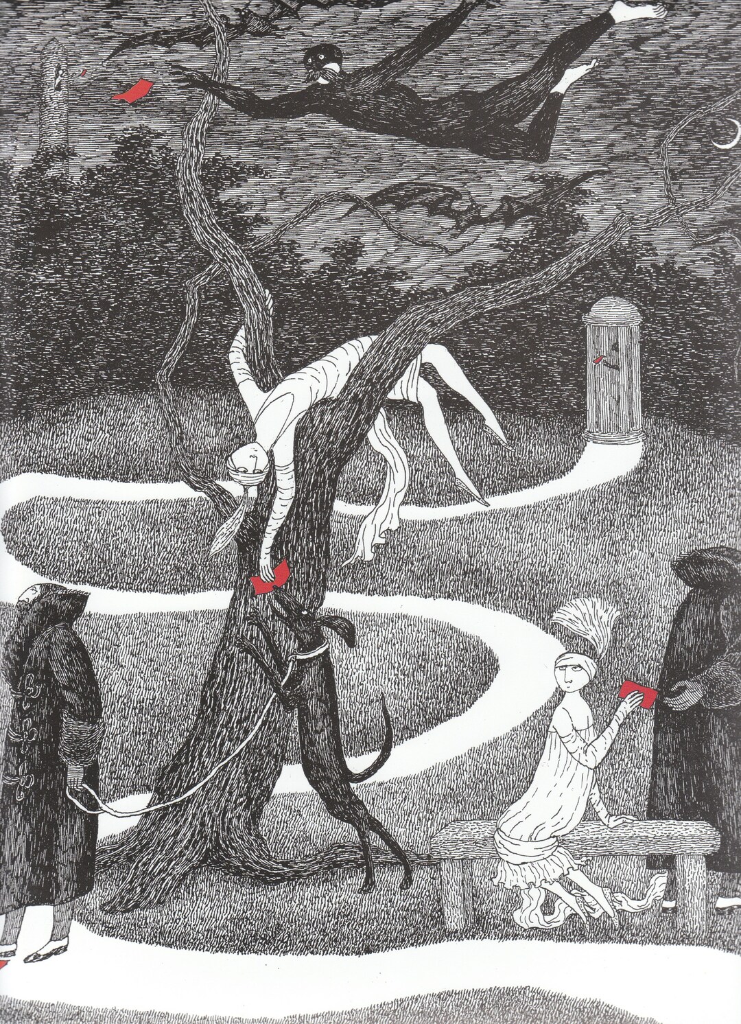 EDWARD GOREY Original Vintage 1970's RARE Poster Print