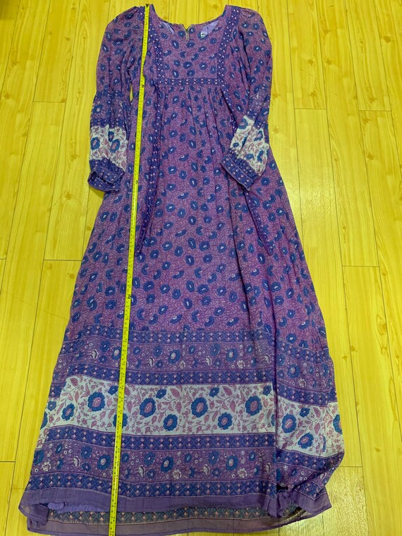 Vintage Ritu Kumar for Roshafi Indian cotton gauz… - image 9