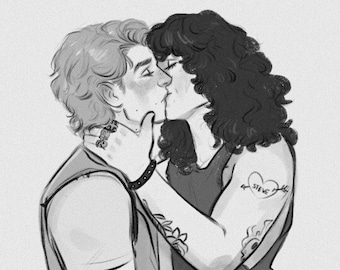 Steddie Kiss Prints