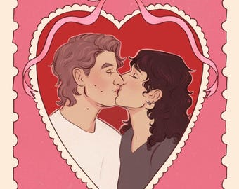 Steddie Valentine 2025 Mini Print