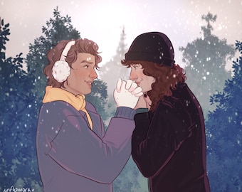 winter steddie prints