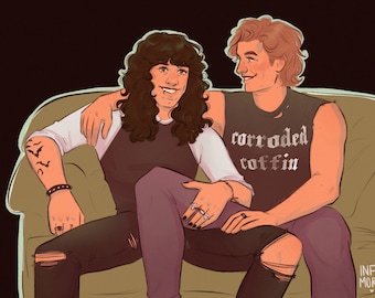Steddie Boyfriends Prints