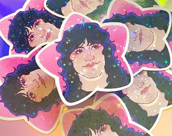 starry eddie sticker
