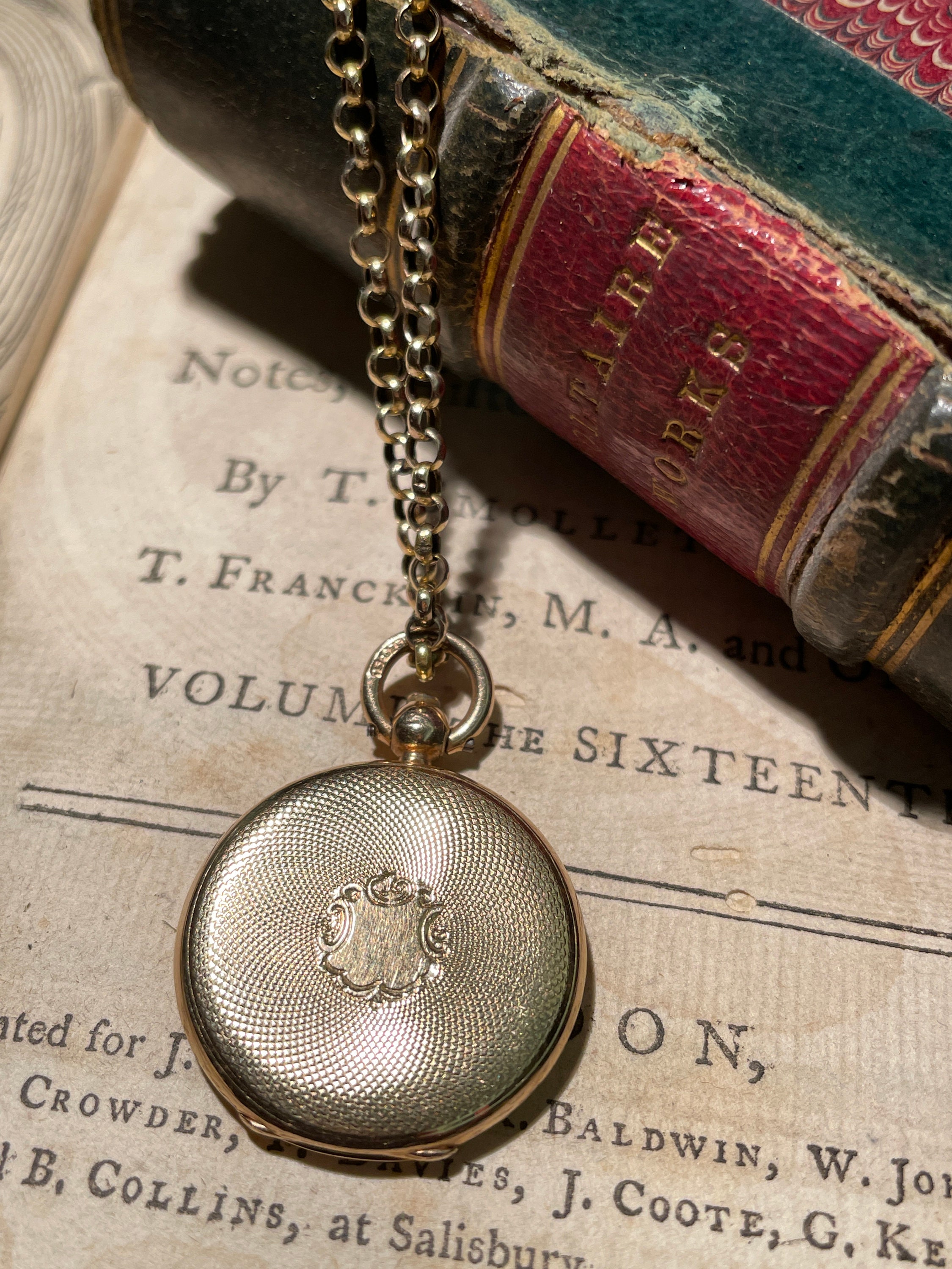 Gold Edwardian Locket
