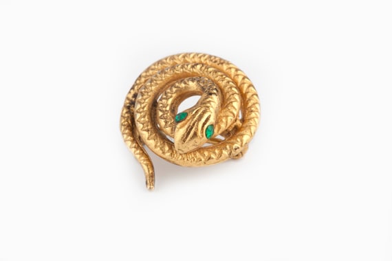 A 1940s Snake Brooch