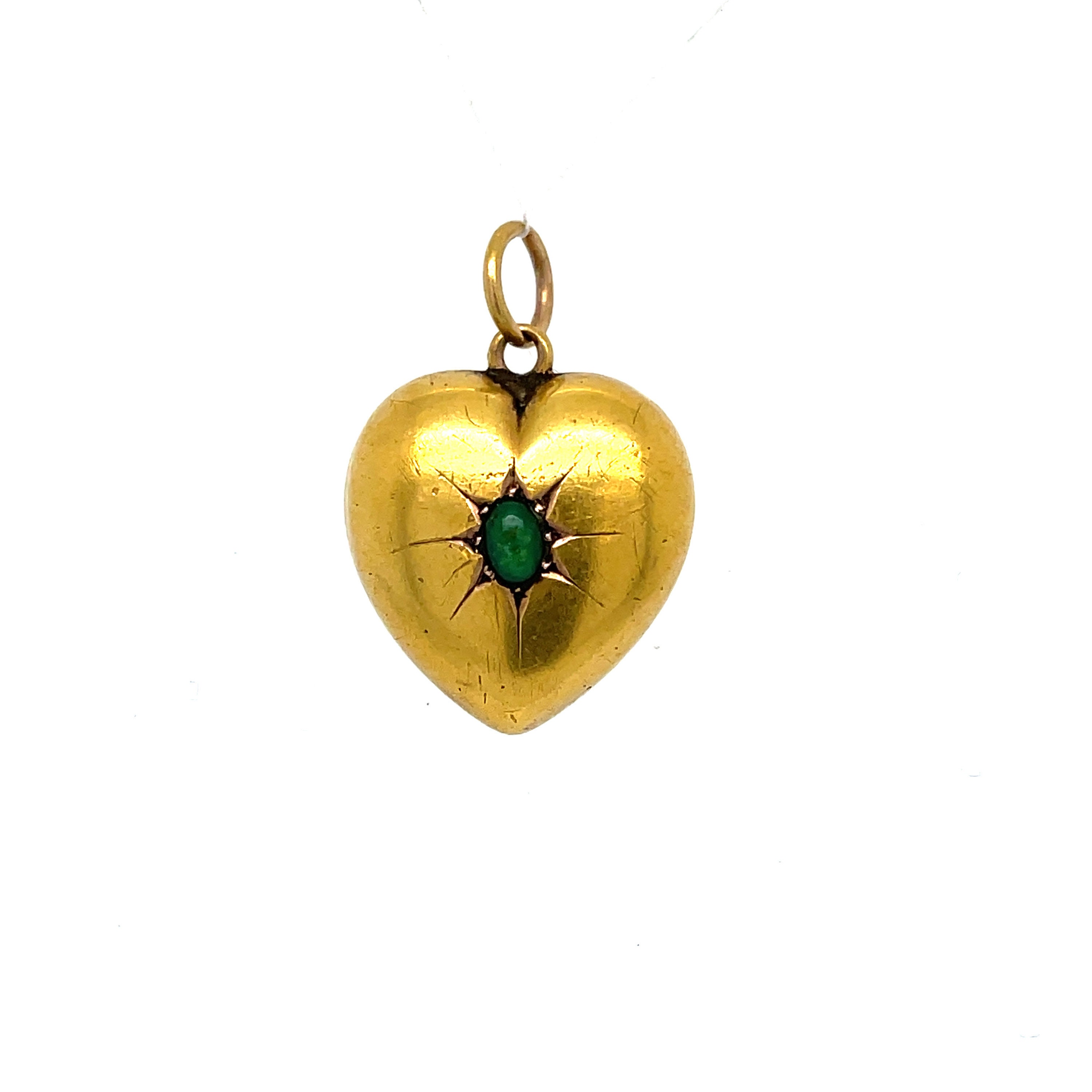 ⑰jours heureux original heart An Antique Heart Set With Turquoise in 15ct. - Etsy Canada