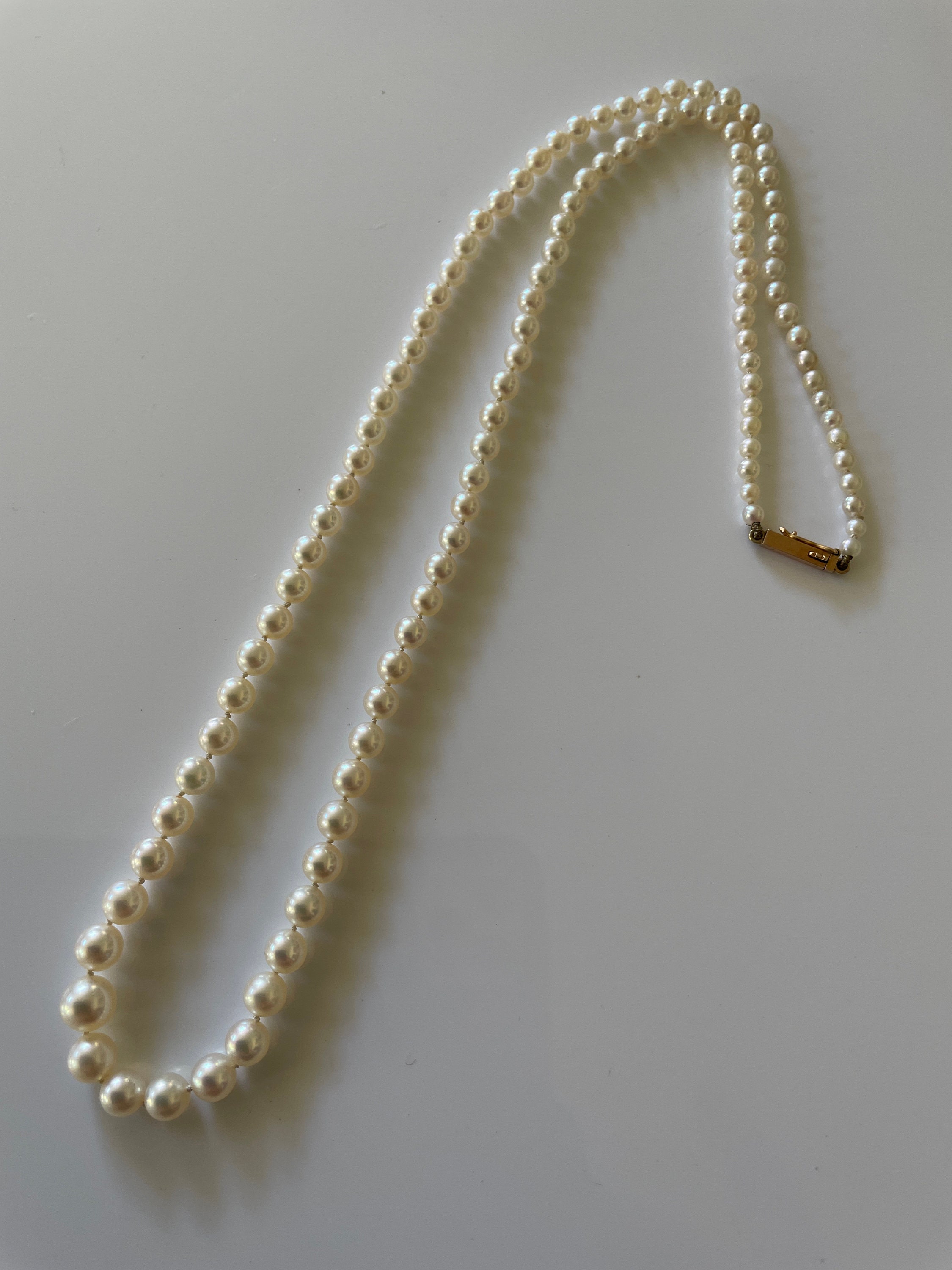 1930s Cultured Pearl Necklace -  Ireland