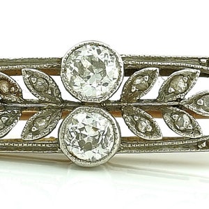 An Edwardian Diamond Set Brooch