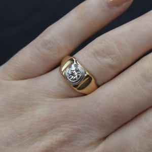 Diamond 18 Karat Gold Band Ring