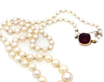Antique Pearl Necklace