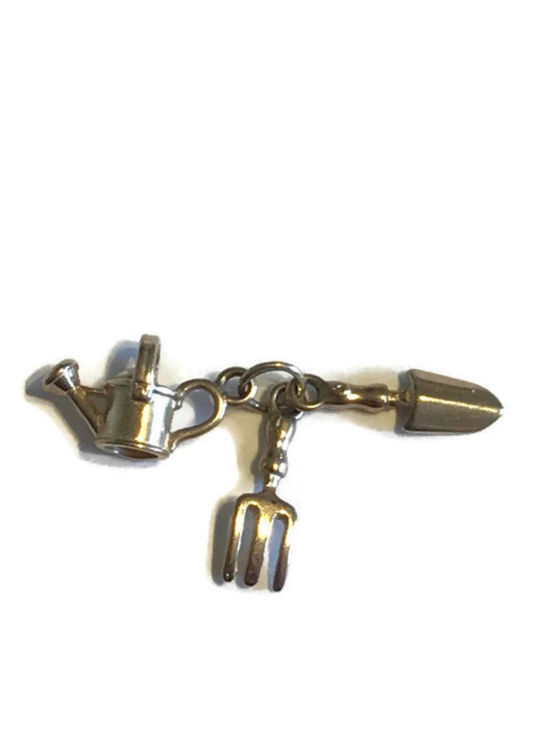 A Gardening Set Charm 9k