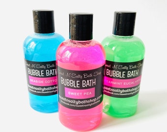 Moisturizing Bubble Bath/Choose Your Scent