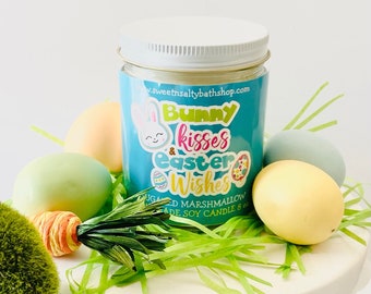 Bunny Kisses Sugared Marshmallow Soy Candle