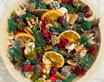 Winter Holiday Scented Potpourri