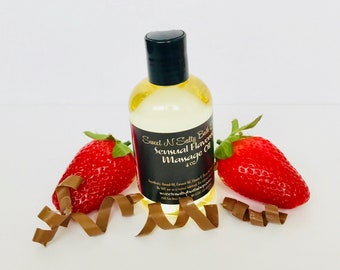 Chocolate Covered Strawberry Edible Massage Oil