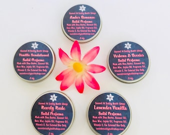 Solid Perfume-Choose Your Scent!